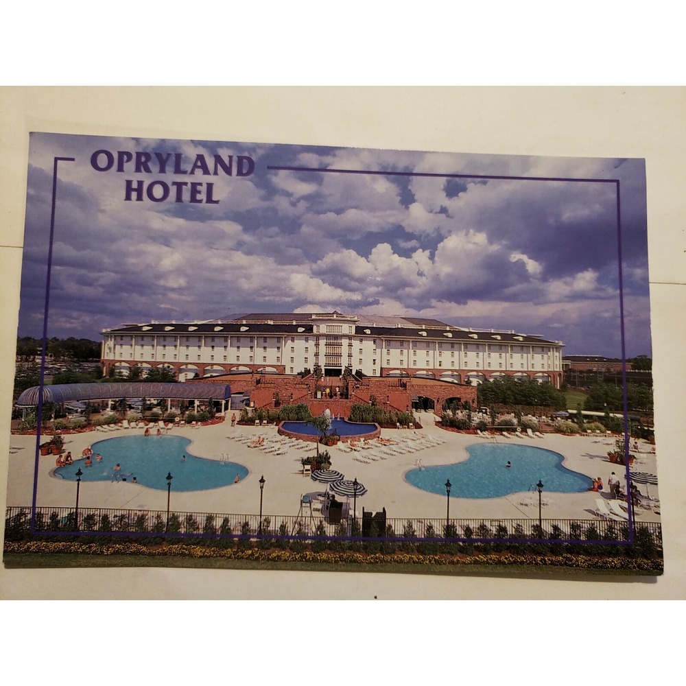 Vintage Postcard Opryland Hotel Nashville Tennessee Cascade Unused 1995 A1-40